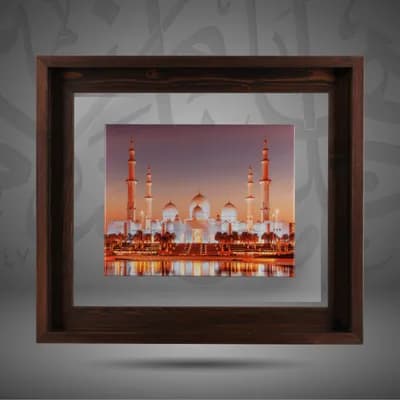 Sheikh Zayed Mosque - Evening Reflection
مسجد الشيخ زايد – انعكاس المساء